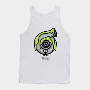 Cutest Turbo - Lime Green Slime Tank Top